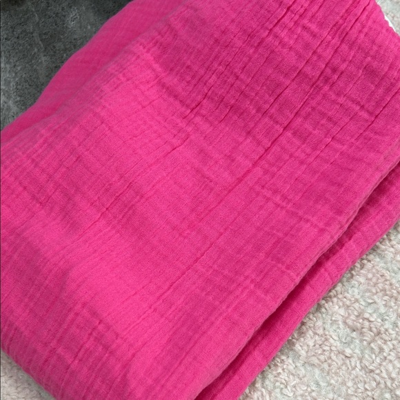 NWT Old Navy Pink Cotton Babydoll Tank Dress Size 2X Swim Coverup Resort - Picture 9 of 9